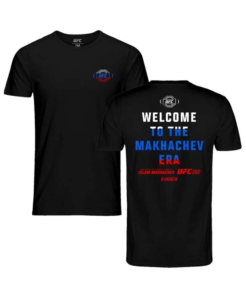 Men's UFC Islam Makhachev Welcome T-Shirt - Black $11.20 MEN'S