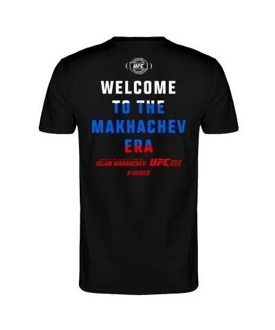 Men's UFC Islam Makhachev Welcome T-Shirt - Black $11.20 MEN'S