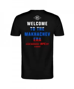 Men's UFC Islam Makhachev Welcome T-Shirt - Black $11.20 MEN'S