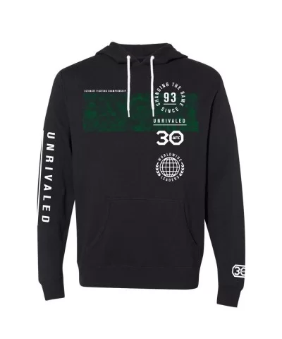 Men's UFC 30th Changing the Game Since 93 Pullover Hoodie - Black $18.72 MEN'S