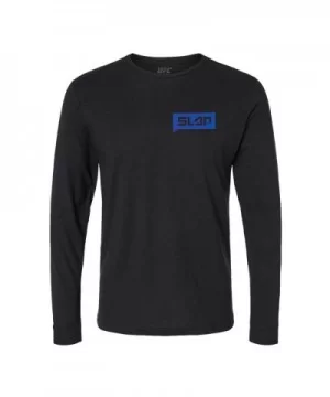 Men's UFC Slap Back to Reality Long Sleeve T-Shirt - Black $9.12 MEN'S