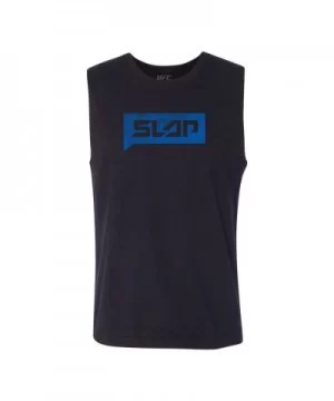 Men's Slap Steel Lock-Up Muscle Tank Top - Black $8.20 MEN'S