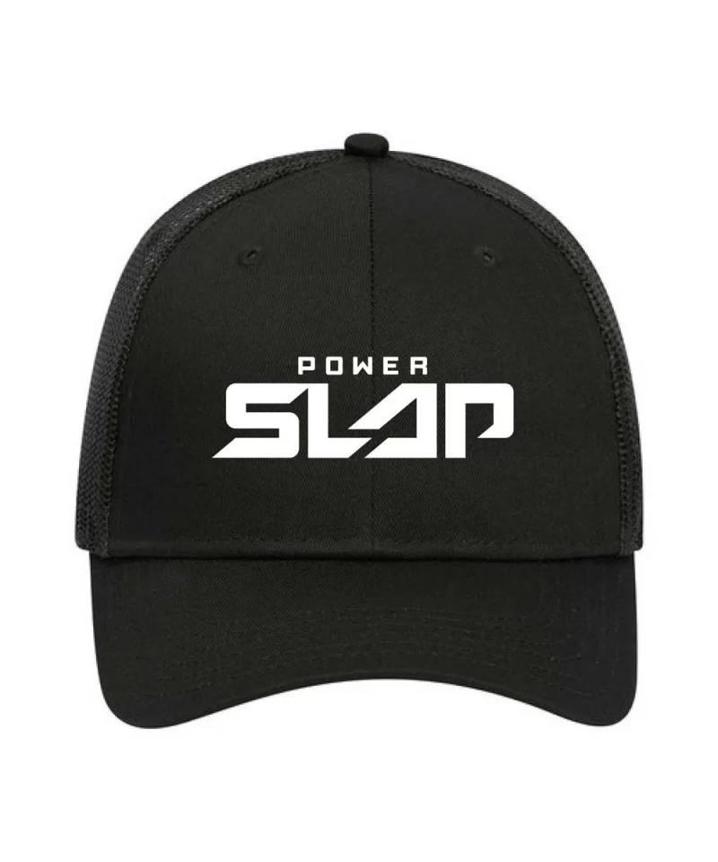 Men's Slap Logo Low Profile Trucker - Black $9.60 MEN'S