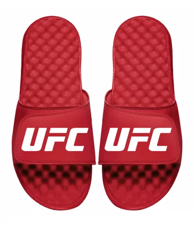 ISlide UFC Primary Slides - White/Red $20.00 MEN'S