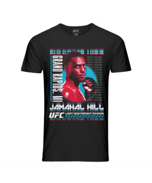 Men's UFC Jamahal Hill Sweet Dreams T-Shirt-Black $12.32 MEN'S