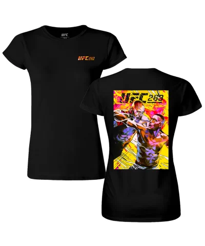 Women's UFC 283 Artist Series Main Event T-Shirt - Black $8.96 MEN'S