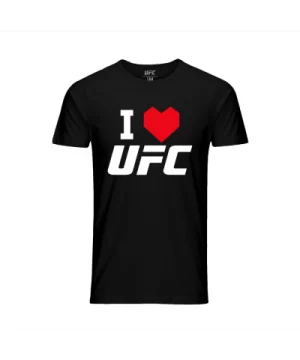 Men's UFC I Love UFC T-Shirt - Black $9.52 MEN'S