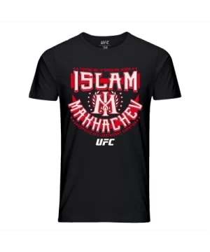 Men's UFC Islam Makhachev Crest T-Shirt-Black $10.64 MEN'S