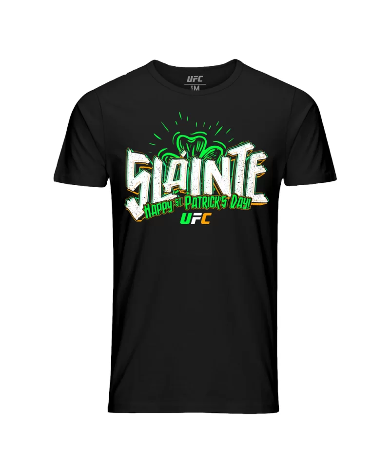 Men's UFC St. Pats Slainte Tee - Black $11.48 MEN'S