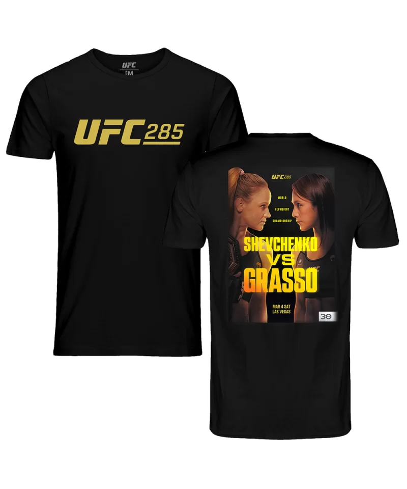 Men's UFC 285 Co-Main Event T-Shirt - Black $8.40 MEN'S