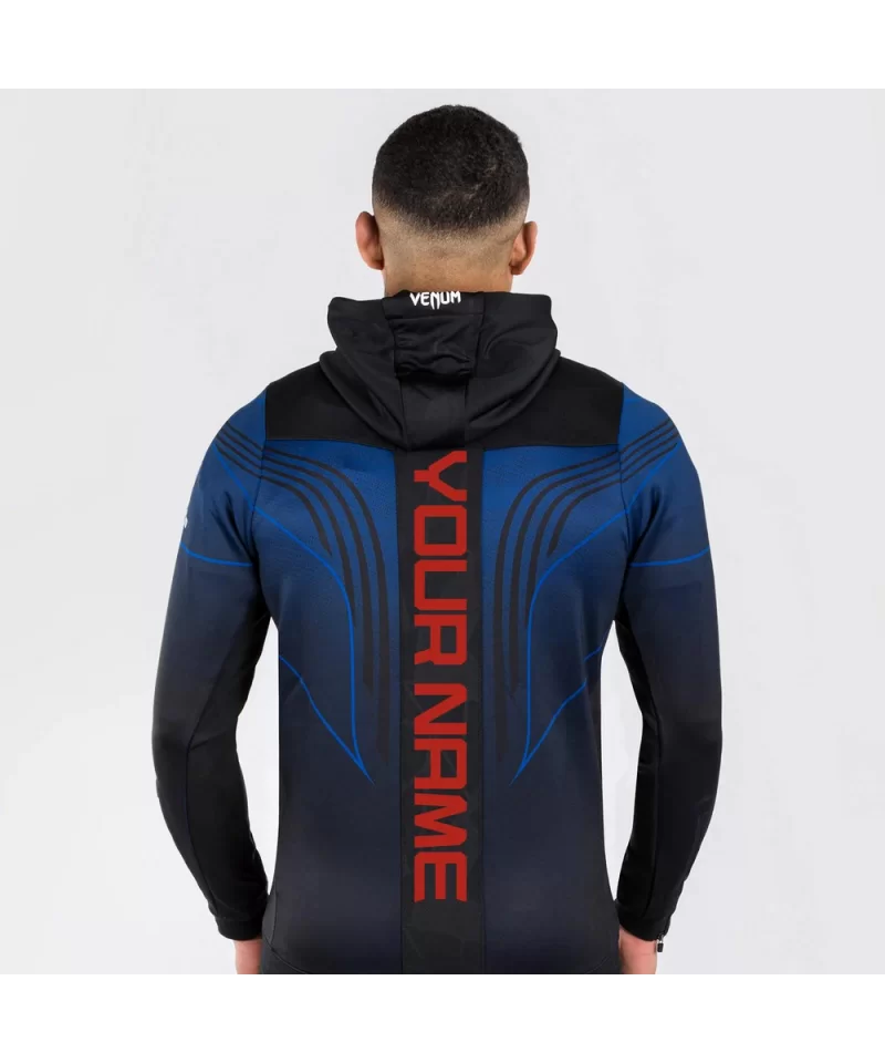 PERSONALIZATION - UFC AUTHENTIC FIGHT NIGHT KIT BY VENUM - MEN'S WALKOUT HOODIE - MIDNIGHT BLUE AND BLACK - Midnight Blue $57...