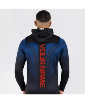 PERSONALIZATION - UFC AUTHENTIC FIGHT NIGHT KIT BY VENUM - MEN'S WALKOUT HOODIE - MIDNIGHT BLUE AND BLACK - Midnight Blue $57...