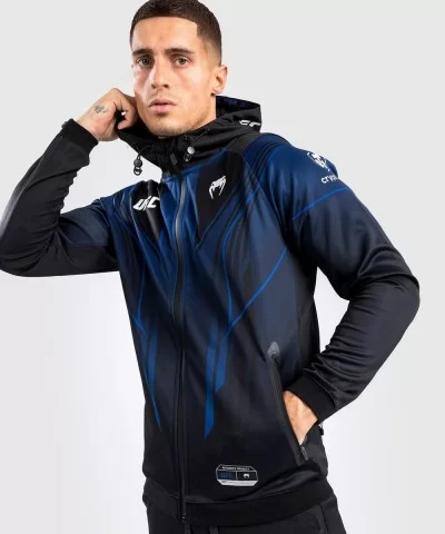 PERSONALIZATION - UFC AUTHENTIC FIGHT NIGHT KIT BY VENUM - MEN'S WALKOUT HOODIE - MIDNIGHT BLUE AND BLACK - Midnight Blue $57...