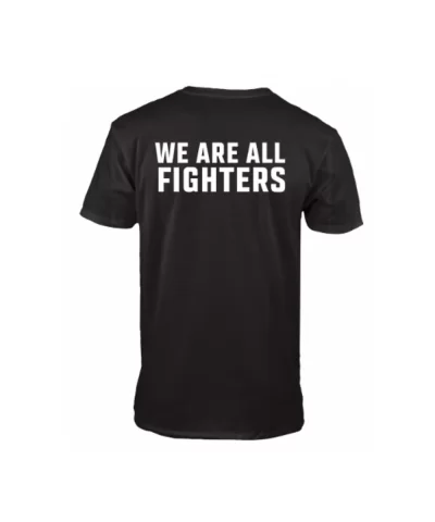 UFC X American Cancer Society "We Are All Fighters" Cancer Awareness T-Shirt - Black $8.40 MEN'S