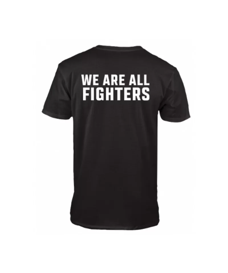 UFC X American Cancer Society "We Are All Fighters" Cancer Awareness T-Shirt - Black $8.40 MEN'S