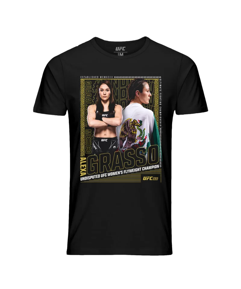 Men's UFC Alexa Grasso UFC 285 Champ T-Shirt - BLK $9.52 MEN'S