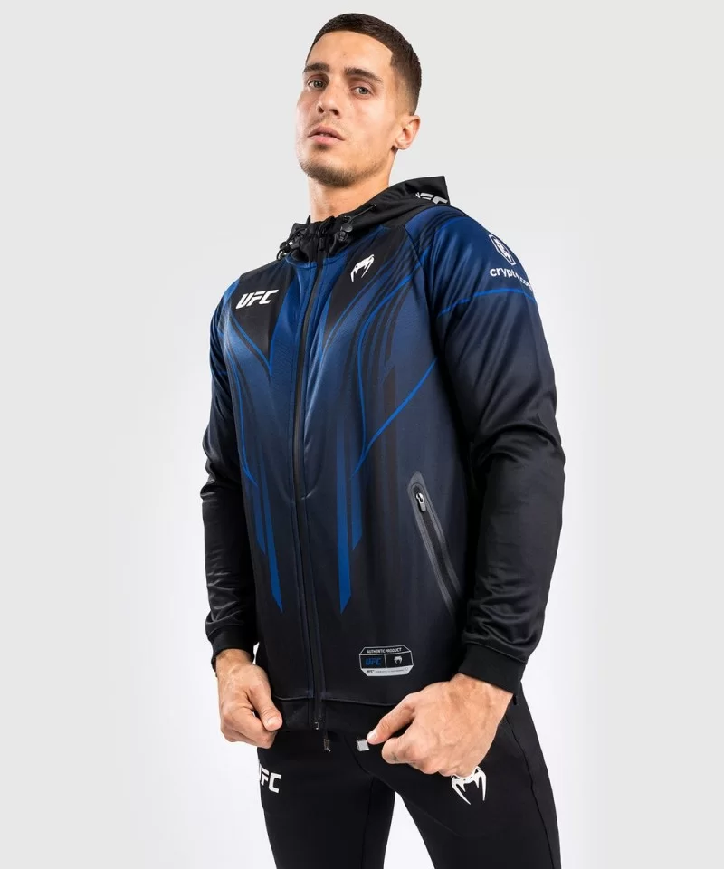 UFC VENUM AUTHENTIC MIDNIGHT EDITION MEN'S SWEATSHIRT-BLUE/BLK $42.92 MEN'S