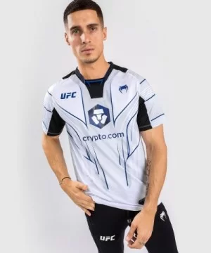 UFC VENUM AUTHENTIC MIDNIGHT EDITION MEN'S JERSEY-WHITE/BLUE $30.08 MEN'S