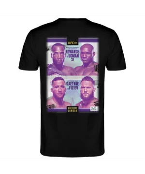 Men's UFC 286 Event T-Shirt - Black $8.68 MEN'S