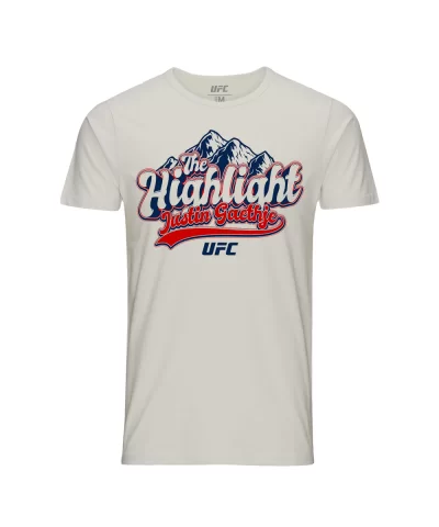 Men's UFC Justin " The Highlight" Gaethje t-shirt-white $12.04 MEN'S