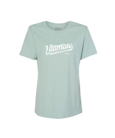 Women's UFC BB Script T-Shirt - Mint $9.60 WOMEN'S