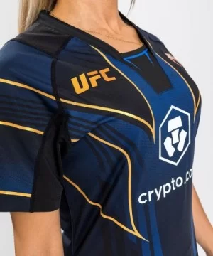 UFC VENUM AUTHENTIC CHAMP MIDNIGHT EDITION WOMEN'S JERSEY-GOLD $23.40 WOMEN'S