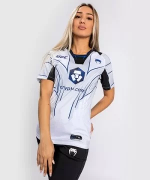 UFC VENUM AUTHENTIC MIDNIGHT EDITION WOMEN'S JERSEY-WHITE/BLUE $15.84 WOMEN'S