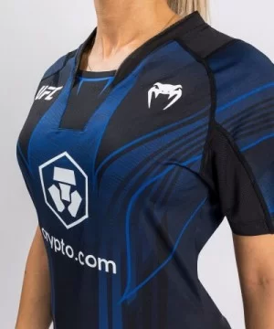 UFC VENUM AUTHENTIC MIDNIGHT EDITION WOMEN'S JERSEY-BLUE/BLK $23.04 WOMEN'S