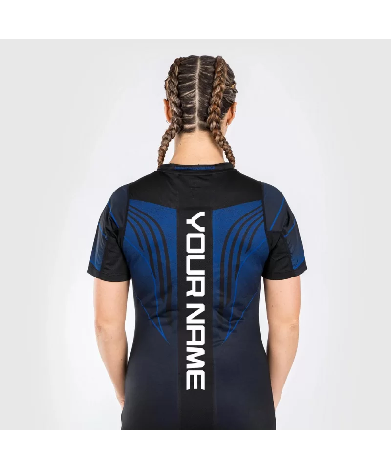 PERSONALIZATION - UFC AUTHENTIC FIGHT NIGHT KIT BY VENUM - WOMEN’S WALKOUT JERSEY - MIDNIGHT BLUE AND BLACK - Blue $27.20 WOM...