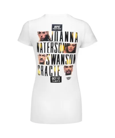 Women's UFC Tampa Event T-Shirt - White $5.04 WOMEN'S