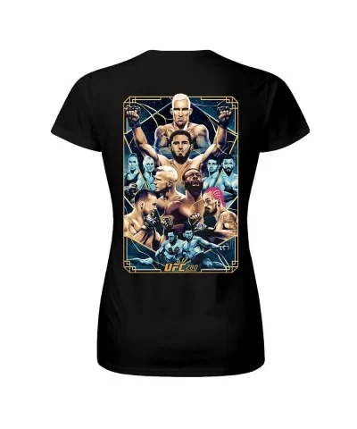 Women's UFC 280 Artist Series Event T-Shirt - Black $8.40 WOMEN'S