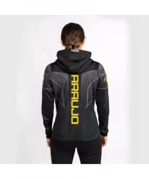 UFC VENUM Viviane Araujo Authentic Fight Night 2.0 Women’s Walkout Hoodie - Black $60.76 WOMEN'S