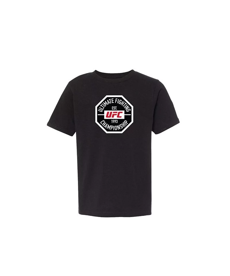 Kids' Ultimate Fighting Championship T-Shirt - Black $8.80 KID'S