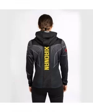 UFC VENUM Yan Xiaonan Authentic Fight Night 2.0 Women’s Walkout Hoodie - Black $38.44 WOMEN'S