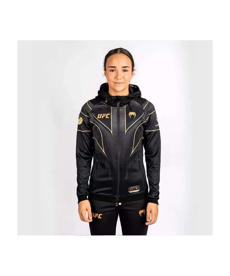 Venum UFC Authentic Fight Night 2.0 Womens Walkout Hoodie Preto