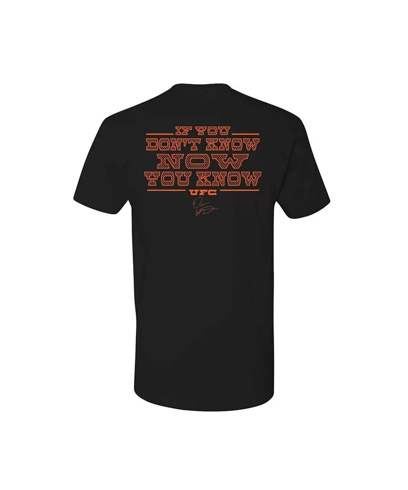 Men's Dana White IYDKNYK T-Shirt - Black $7.92 MEN'S