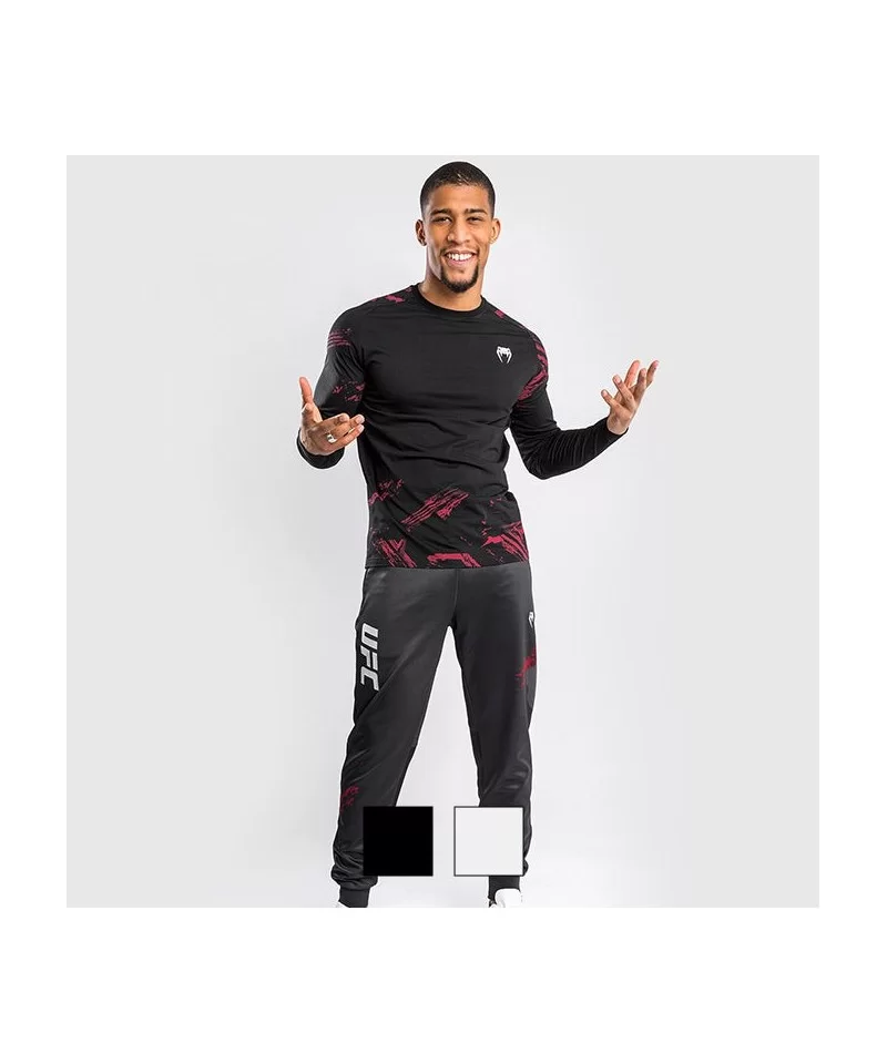 UFC VENUM Authentic Fight Week Men's 2.0 Long Sleeve T-Shirt - Black $14.80 MEN'S