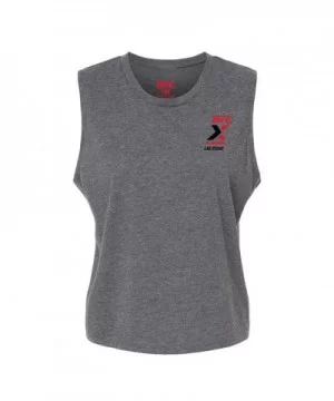 Women's UFC X International Fight Week Tank Top - Dark Heather $7.36 WOMEN'S