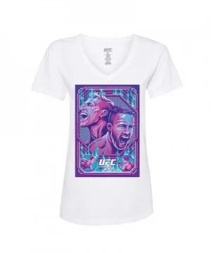 Women's UFC 274 Artist Series Event T-Shirt - White $4.08 WOMEN'S