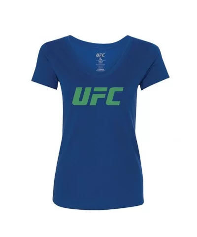 Women's UFC 93 Block T-Shirt - Royal $12.04 WOMEN'S