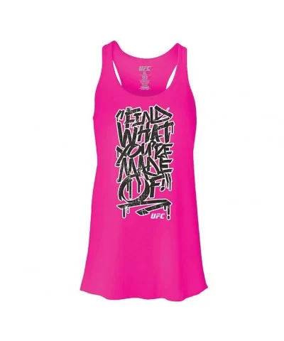 Women's UFC Find What You're Made Of Tank - Pink $8.40 WOMEN'S