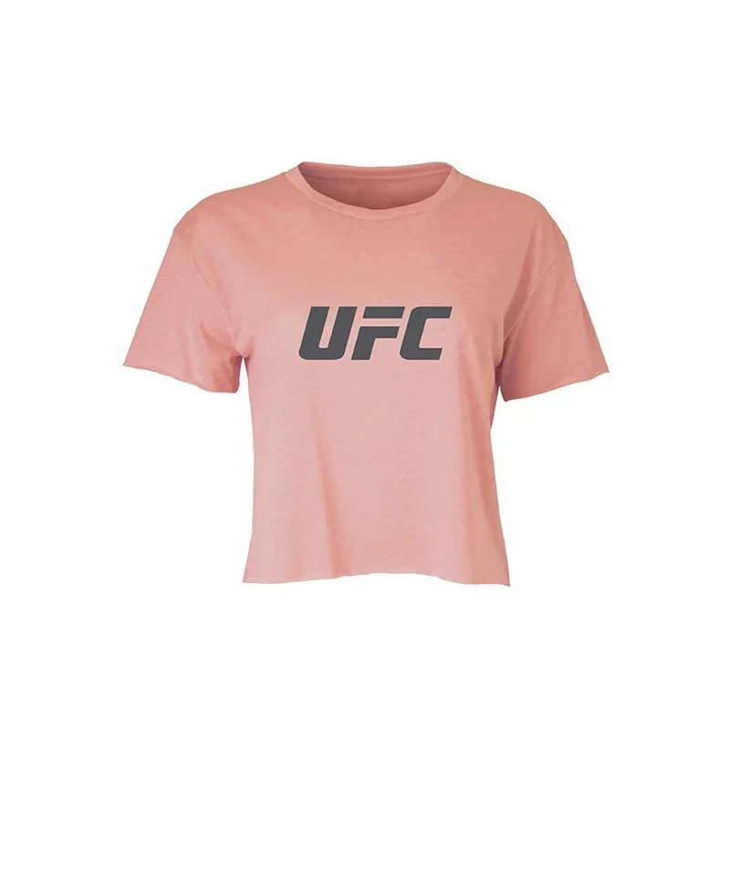 Women's UFC Logo T-Shirt - Pink $7.44 WOMEN'S