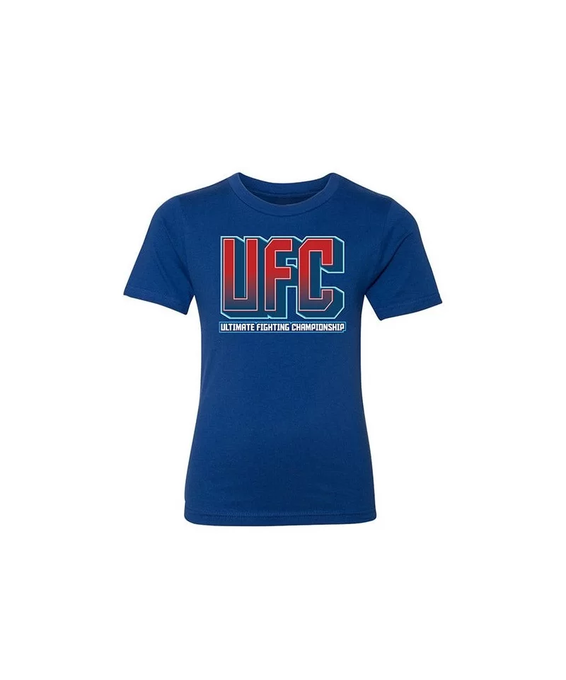 Kids' UFC "Electric" T-Shirt - Royal $7.20 KID'S