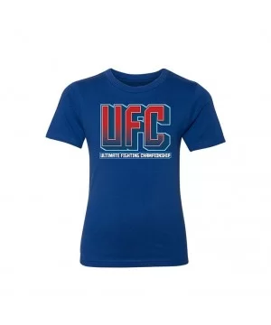 Kids' UFC "Electric" T-Shirt - Royal $7.20 KID'S