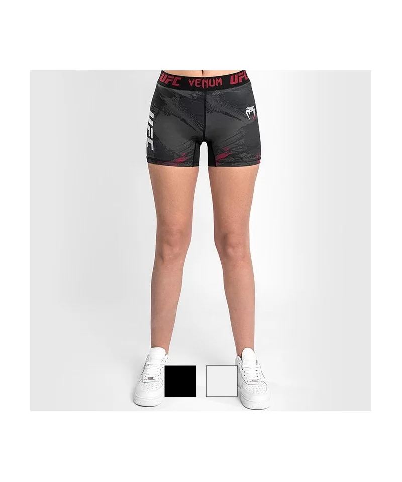 UFC VENUM Authentic Fight Night Women's 2.0 Vale Tudo Short - Black $10.88 WOMEN'S