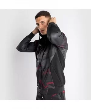 UFC VENUM Authentic Fight Week Men's 2.0 Full-Zip Hoodie - Black $31.68 MEN'S