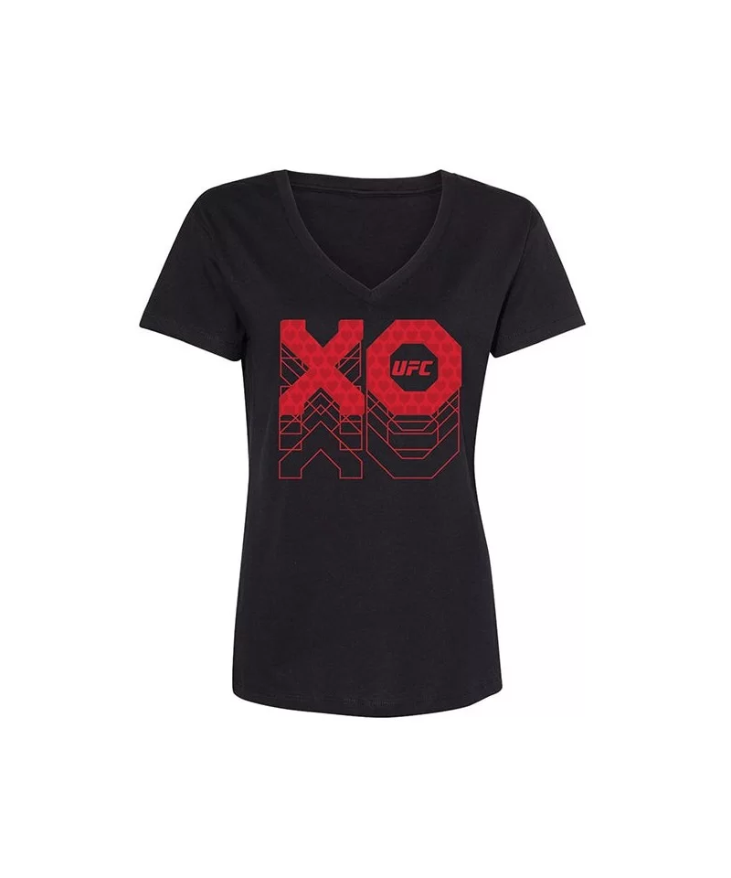 Women's UFC XO T-Shirt - Black $9.80 WOMEN'S