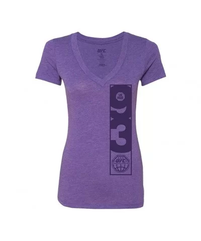 Women's UFC 93 T-Shirt - Purple $9.60 WOMEN'S