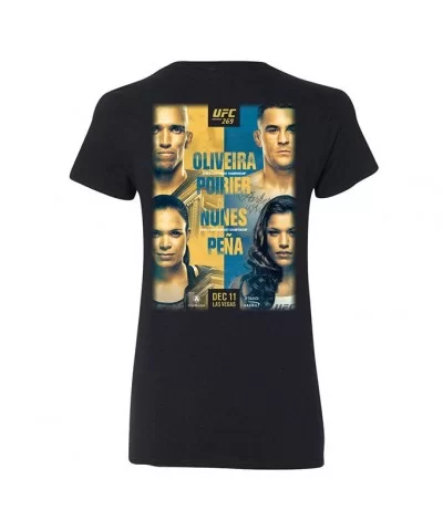 Women's UFC 269 Event T-Shirt - Black $5.52 WOMEN'S