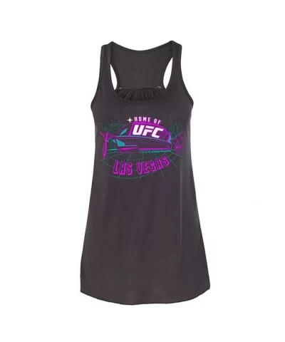 Women's UFC Las Vegas City Tank - Dark Grey $5.04 WOMEN'S